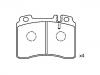 刹车片 Brake Pad Set:002 420 37 20