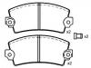 刹车片 Brake Pad Set:4 320 271