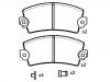 刹车片 Brake Pad Set:60 00 039 184