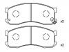 刹车片 Brake Pad Set:LA01-33-28Z