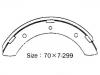 刹车蹄片 Brake Shoe Set:MB060101