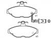 刹车片 Brake Pad Set:BHM7237