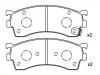 刹车片 Brake Pad Set:GEYT-33-28ZA