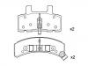 刹车片 Brake Pad Set:1232 1430