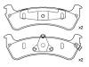 刹车片 Brake Pad Set:2L2Z-2200-BA