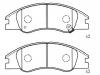 刹车片 Brake Pad Set:58101-2FA10