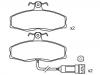 刹车片 Brake Pad Set:5 018 982