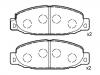 刹车片 Brake Pad Set:MB 295 692