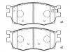 刹车片 Brake Pad Set:58101-1GA00