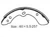 刹车蹄片 Brake Shoe Set:W001-33-310