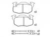 刹车片 Brake Pad Set:95 659 340