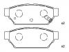 刹车片 Brake Pad Set:MB 928 314