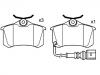 刹车片 Brake Pad Set:6Q0 698 451