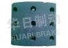 大车鼓式片 Brake Lining:EQ153后刹衬片