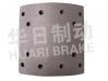 大车鼓式片 Brake Lining:日野后刹衬片