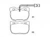 刹车片 Brake Pad Set:RTC6781