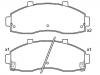 刹车片 Brake Pad Set:0K72A-33-28Z