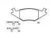 刹车片 Brake Pad Set:191 698 151 F