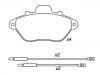 刹车片 Brake Pad Set:4250.80