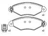 刹车片 Brake Pad Set:4251.69