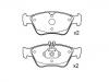 刹车片 Brake Pad Set:002 420 96 20