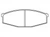 Brake Pad Set:41060-C7125
