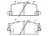 Pastillas de freno Brake Pad Set:43 17 973