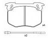 Pastillas de freno Brake Pad:4250.45