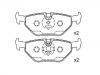 Plaquettes de frein Brake Pad Set:34 21 1 161 455