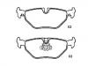 Plaquettes de frein Brake Pad Set:34 21 6 761 281