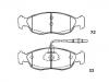 刹车片 Brake Pad Set:4251.03