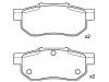 刹车片 Brake Pad Set:43022-SR3-G02