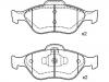 тормозная кладка Brake Pad Set:M2N15-2K021-BA